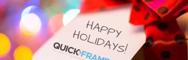 Happy Holidays From QuickFrames