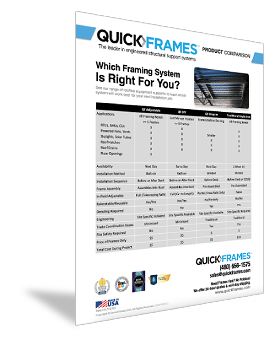 QuickFrames Product Comparison