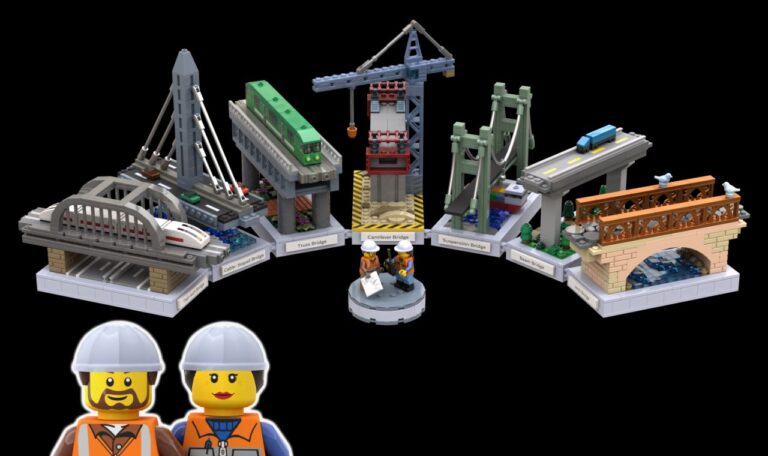 LEGO IDEAS "The World of Civil Engineering: Types of Bridges"